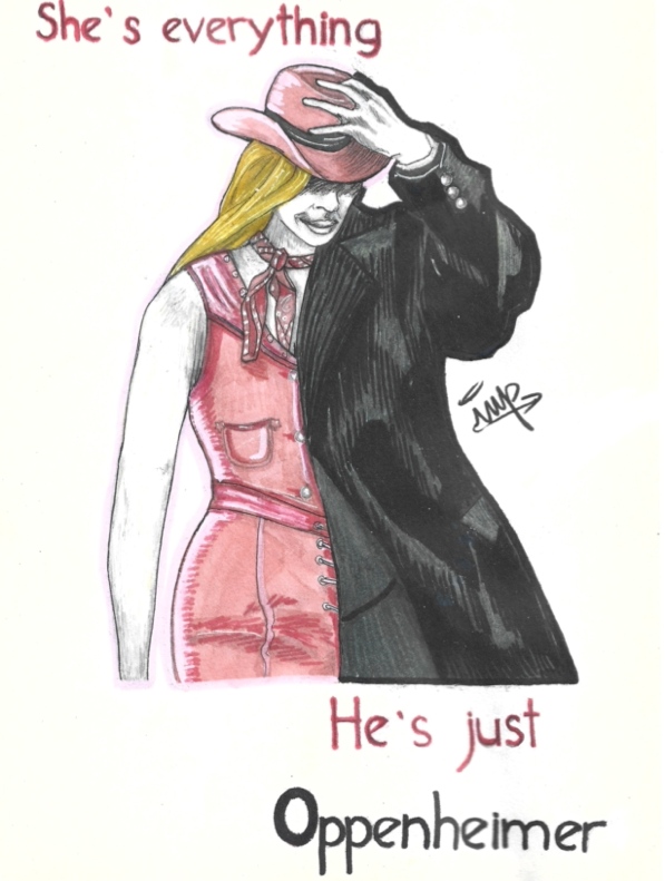 Disc0rdantimp's tweet photo. Barbenheimer Illustration for SanMarinoComics2023!⁠

PRINTS AVAILABLE!⁠
(DM for details)
⁠#barbie#oppenheimer #barbeneimer #barbenheimer #imjustken #barbiefanart #ken #margotrobbie #ryangosling #gretagerwig #cillianmurphy #christophernolan⁠ https://t.co/8msn0d6CBw