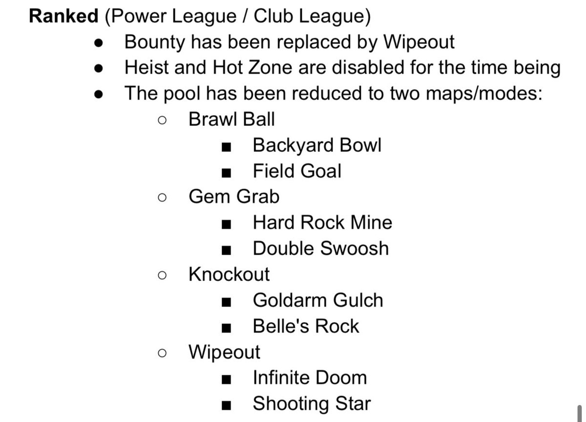 SpenLC's tweet image. Power league pretty much killed with this change 💀