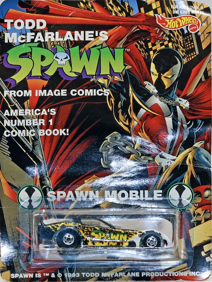 Todd_McFarlane's tweet photo. SEXY #SpawnSunday
Found some photos of the ORIGINAL spawn mobile funny car that the hot wheel was based on!
Did YOU know?...The 'Spawn Mobile' hot wheel was the FIRST toy I EVER produced!
#Spawn #Spawnmobile #hotwheels #90s #retro #throwback https://t.co/qTtzQjJ4dv