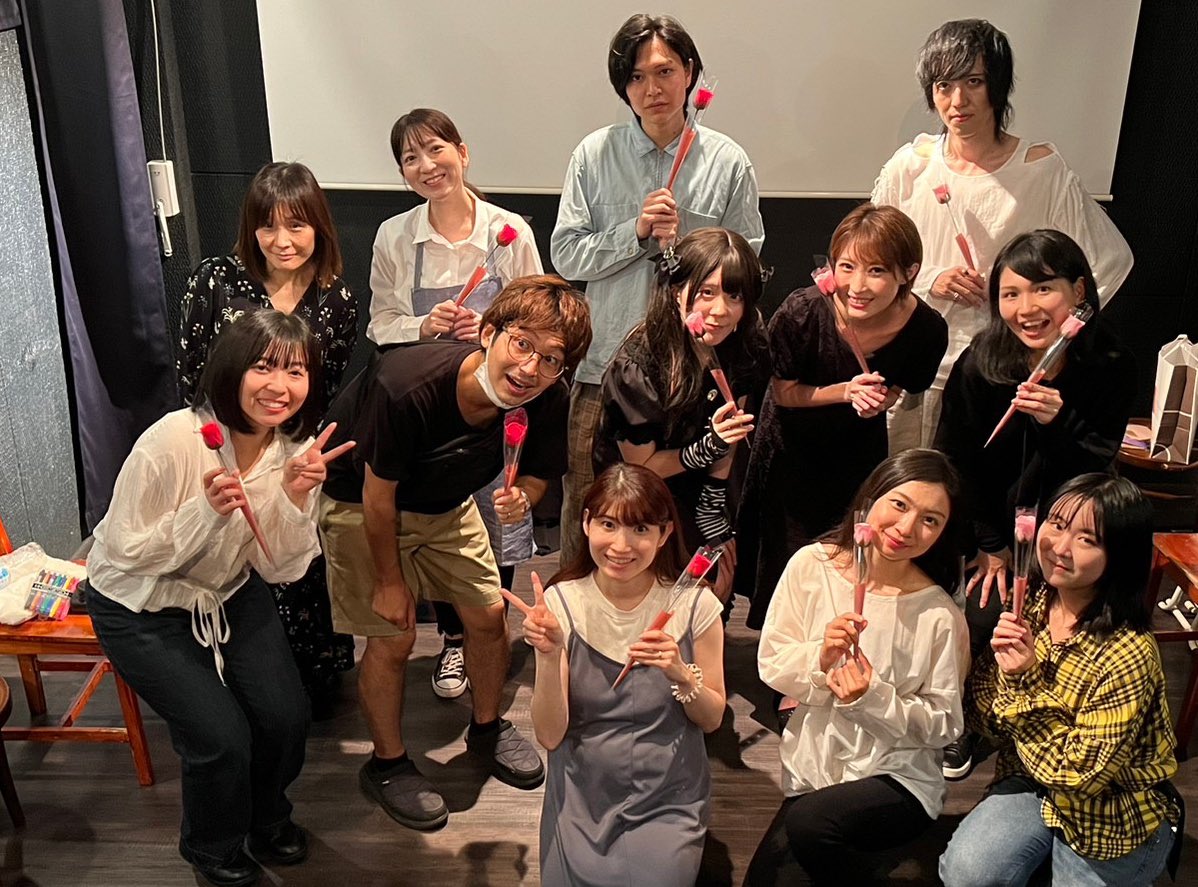 eminoot's tweet photo. #50音フィルム
#つまんない人生
#cheaplovers

無事に二日間のアフレコ上映終了しました！
監督もキャストも素敵な方々で、楽しく暖かい雰囲気でできたのがよかった🤍🩵
ご来場頂いた皆さま、ありがとうございました。 https://t.co/soMxySkgZm