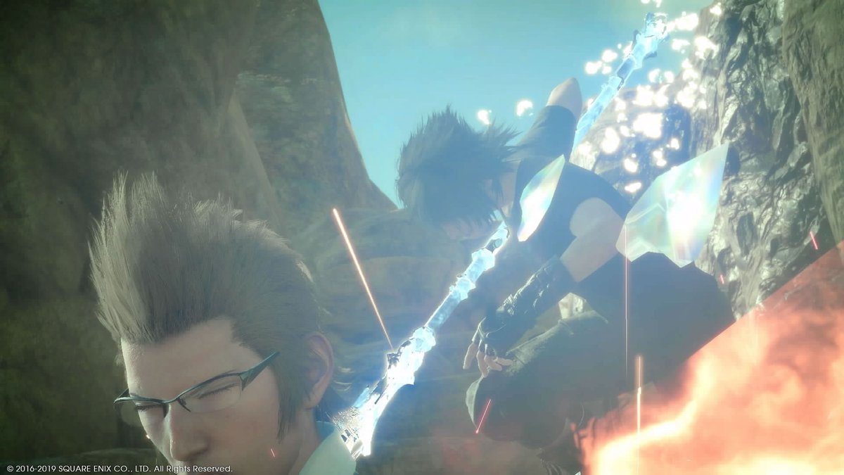 rinh0620ff14's tweet photo. かっこいいのと面白いの撮れた
王子に狙われてるニスｗ
#PS5Share, #FINALFANTASYXV #FF15 https://t.co/KlOoQSz5dl