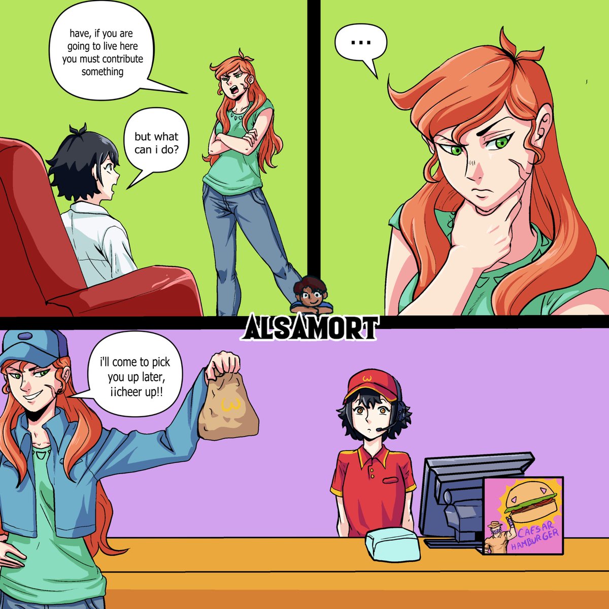 alsamort's tweet image. 🎵a chambear, a chambear, dejenla chambeaaaaaaar🎵

English version

I was inspired by 
@DELQ_Drawings
 
I hope you like it :D
#pennyparker #PeniParker #SpiderVerse #SpiderManAcrossTheSpiderVerse #Milesxpenny #milesxpeni #animegirl #originalcharacters #comics #MilesMorales