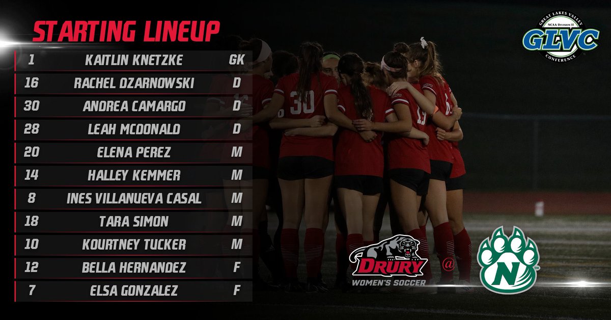 Starting line up for today’s game 

#panthers #rolljunglekitties #duwork