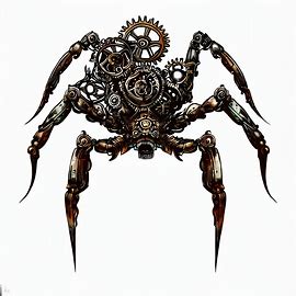 Sticking with the clockwork theme, the next new monster is the Chrono Spider! Watch out for its Temporal Web or you may lose a turn!

dndbeyond.com/monsters/38045…

#dnd #dnd5e #5e #criticalrole #dimension20 #ttrpg #dungeondudes #taz #xptolevel3 #dndshorts