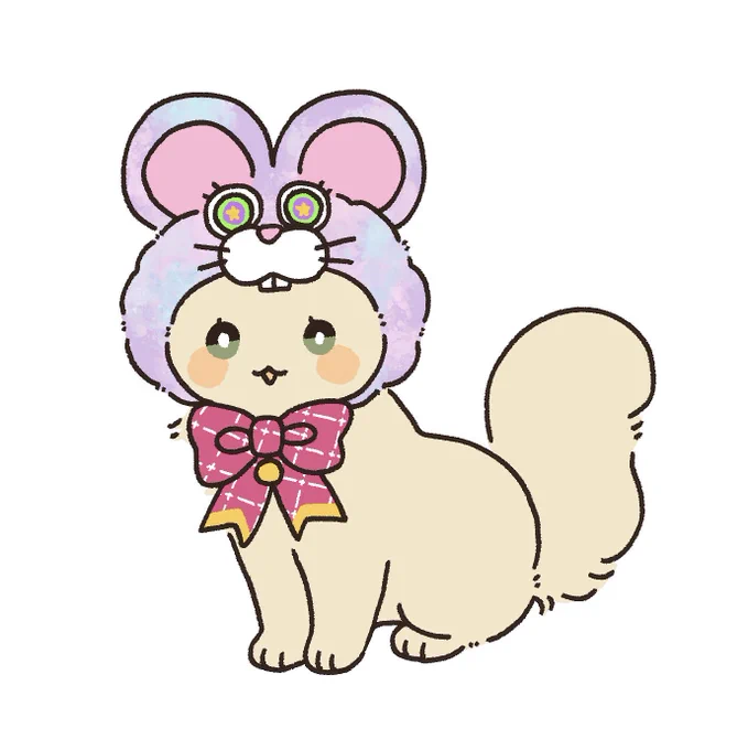 ※擬獣化ゆめかわネズミきぐるみcat 