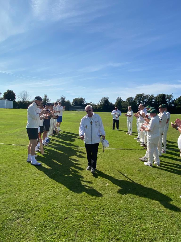 Today everyone at BCC and the league bid farewell to a league legend Harold Marshall who stood his last game today. A good umpire but an even better man. We at BCC wishes Harold all the best 👏👏