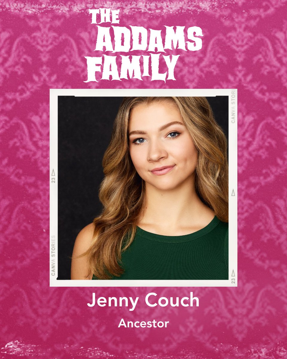 See JENNY COUCH as Ancestor/ Alice US/ Grandma US in THE ADDAMS FAMILY at Metropolis!
September 14 – October 8, 2023
Tickets available now 🎟️

#ADDAMSFAMILYMPAC #Metropolisarts #castbio #castannouncement #theaddamsfamilymusical #theatrelife #thingstodoinchicago #arlingtonheights