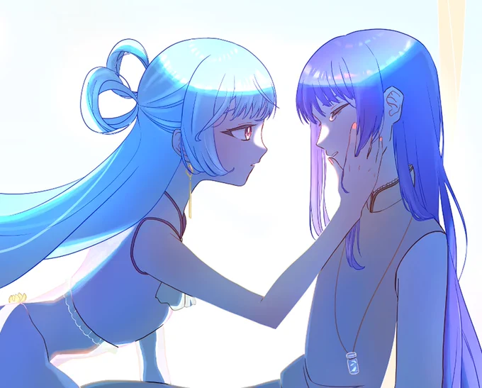 9月絵蓮の花#オリジナルイラスト 
