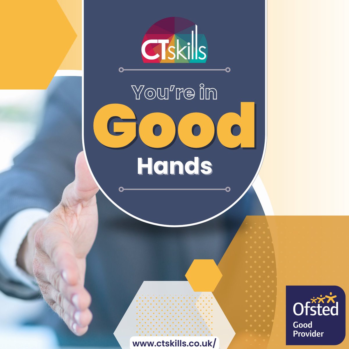CTSkills's tweet photo. ⭐ Proud to be GOOD ⭐

Here at CT Skills, we are thrilled to announce that we have been graded Good in our recent Ofsted report!

To find out more about us, visit https://t.co/SpiibzEOCu or get in touch via info@ctskills.co.uk!

#apprenticeships #freeonlinecourses #ofstedrating https://t.co/jXWP8hoPnV