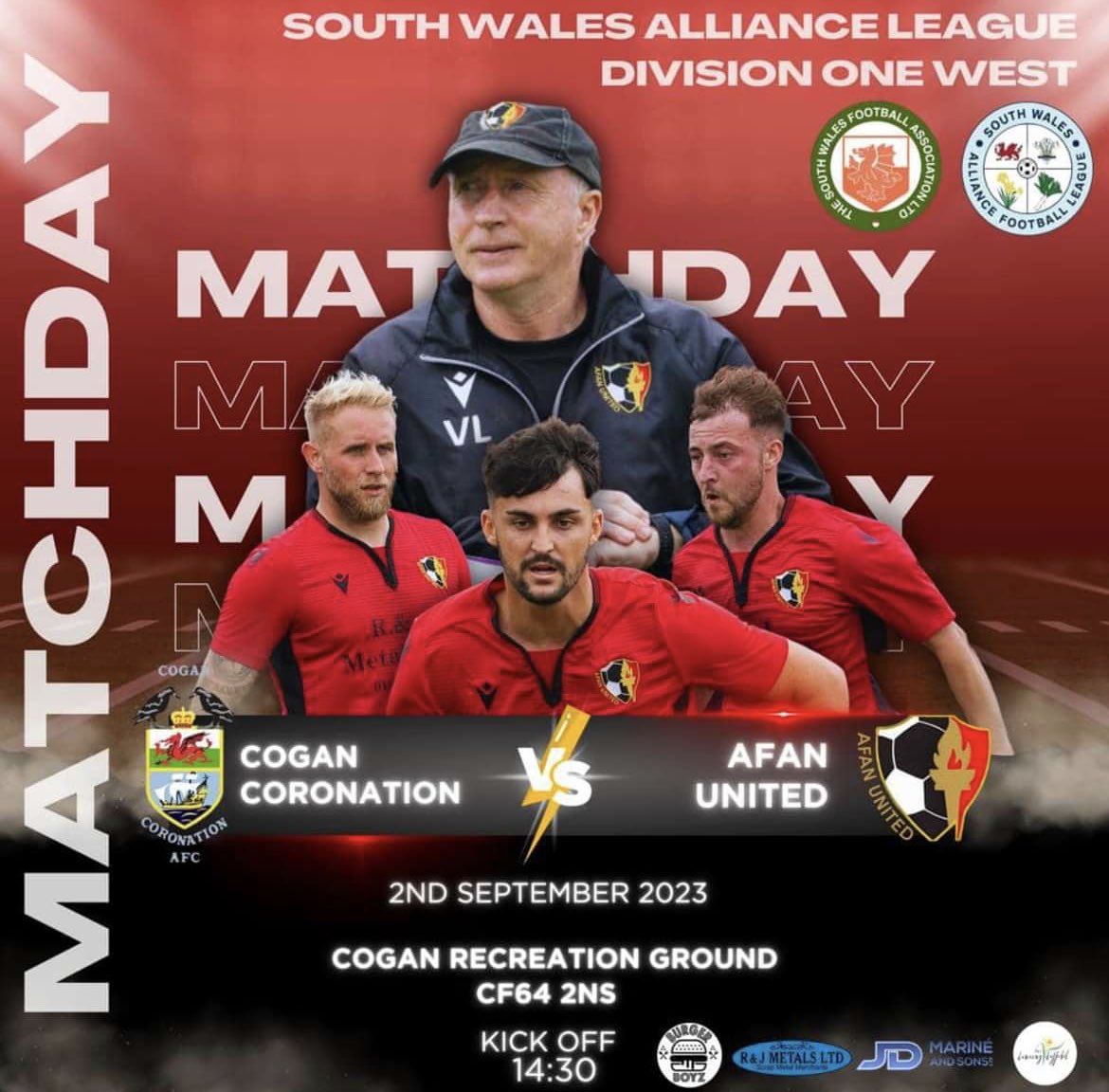 claudiohfox's tweet photo. Great #LocalFootball game in @SWALInfo🏴󠁧󠁢󠁷󠁬󠁳󠁿

A V/good @AfanUnited_FC (2yrs unbeaten in league) with excellent CF #Underwood, were beaten 3-1 by a very organised &amp; determined @CoganCoroAFC
🔹Defence solid
🔹#Hodgkins quality headed goal
🔹#Preston poacher special
🔹#Drew Impressive https://t.co/kJ7ZouTziU