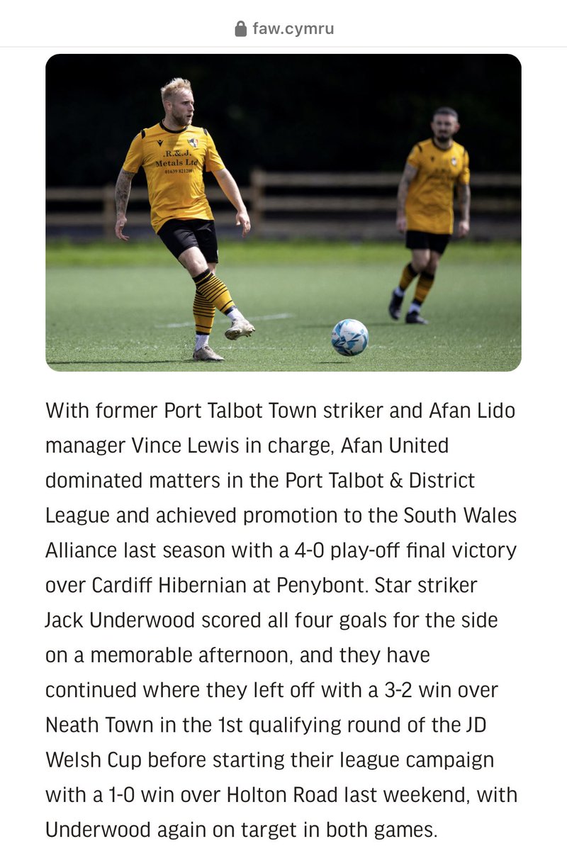claudiohfox's tweet photo. Great #LocalFootball game in @SWALInfo🏴󠁧󠁢󠁷󠁬󠁳󠁿

A V/good @AfanUnited_FC (2yrs unbeaten in league) with excellent CF #Underwood, were beaten 3-1 by a very organised &amp; determined @CoganCoroAFC
🔹Defence solid
🔹#Hodgkins quality headed goal
🔹#Preston poacher special
🔹#Drew Impressive https://t.co/kJ7ZouTziU
