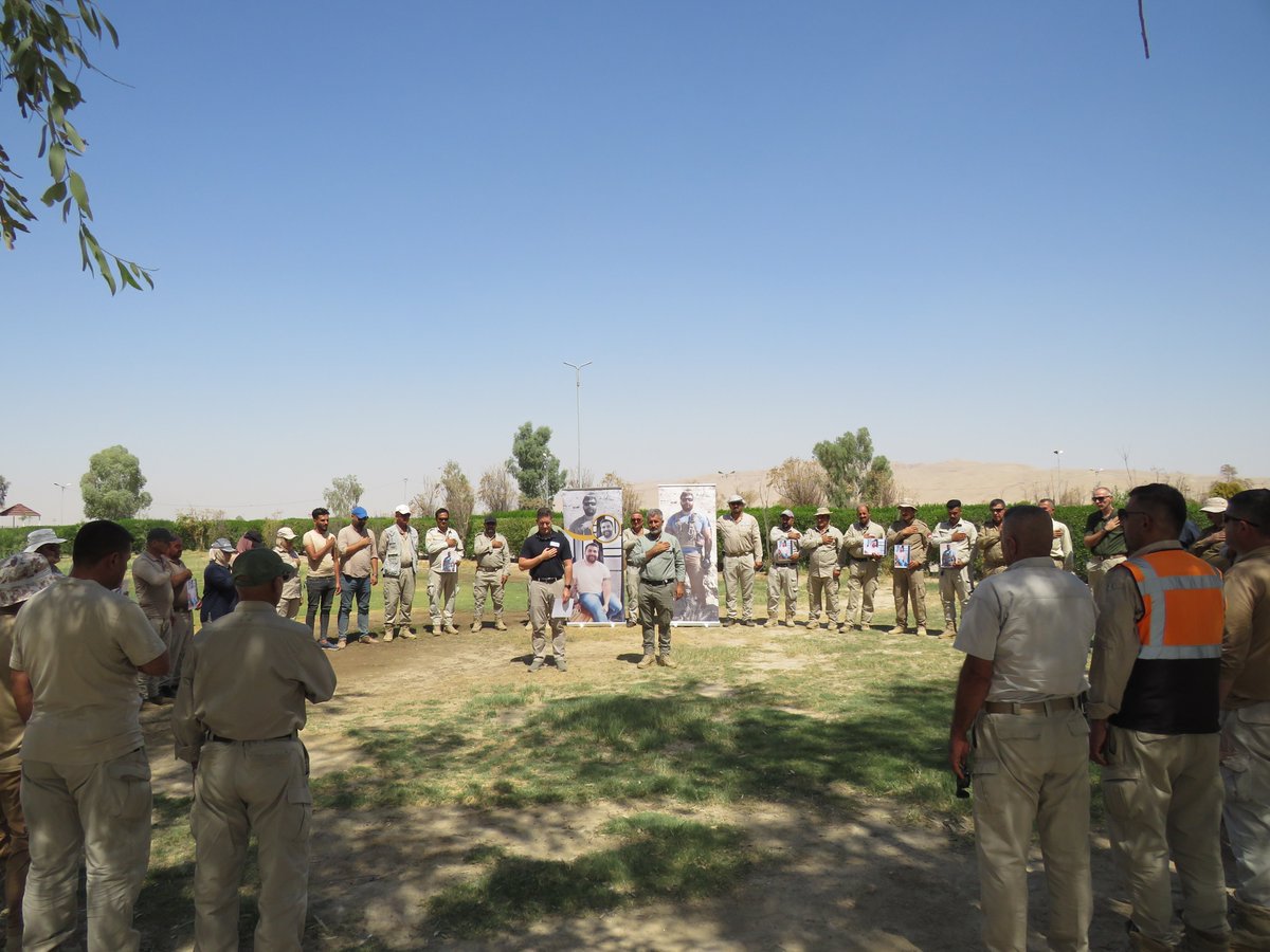 fsd__ch's tweet photo. Four years ago, our dear colleague and friend Brandon Pinson tragically lost his life in an accident while clearing an improvised mine in Iraq. Our thoughts are with Brandon, his loved ones, and with all those who have given their lives while making the world a safer place. https://t.co/60wtsz9lZF
