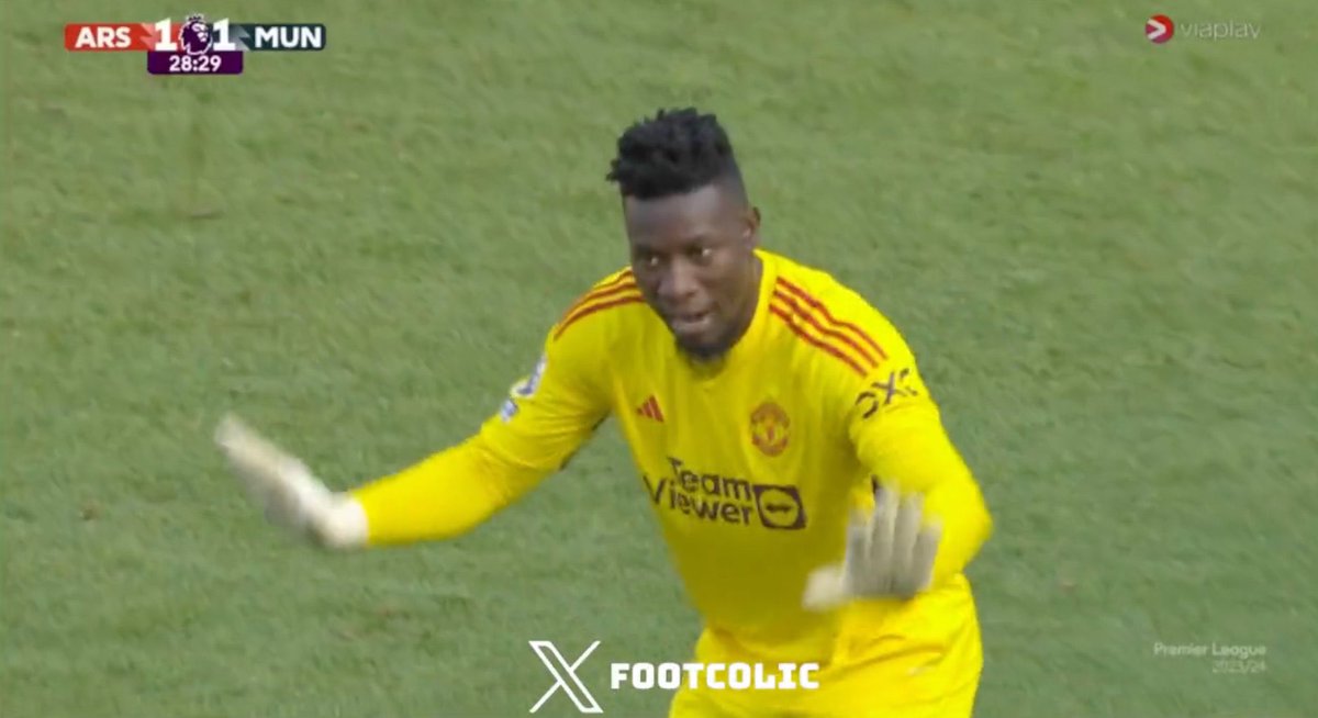 slay_jimmy's tweet photo. Onana in the 27th minute 

Onana in the 28th minute https://t.co/zbtYdky9I2