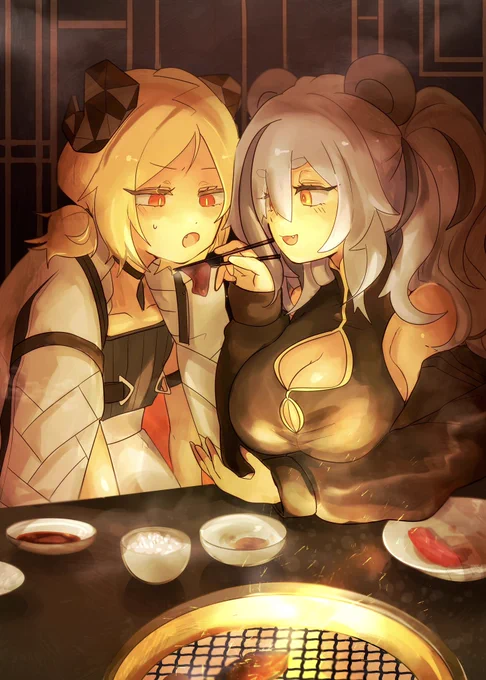 #アークナイツ pixivリクエストのご依頼で描かせていただきました 