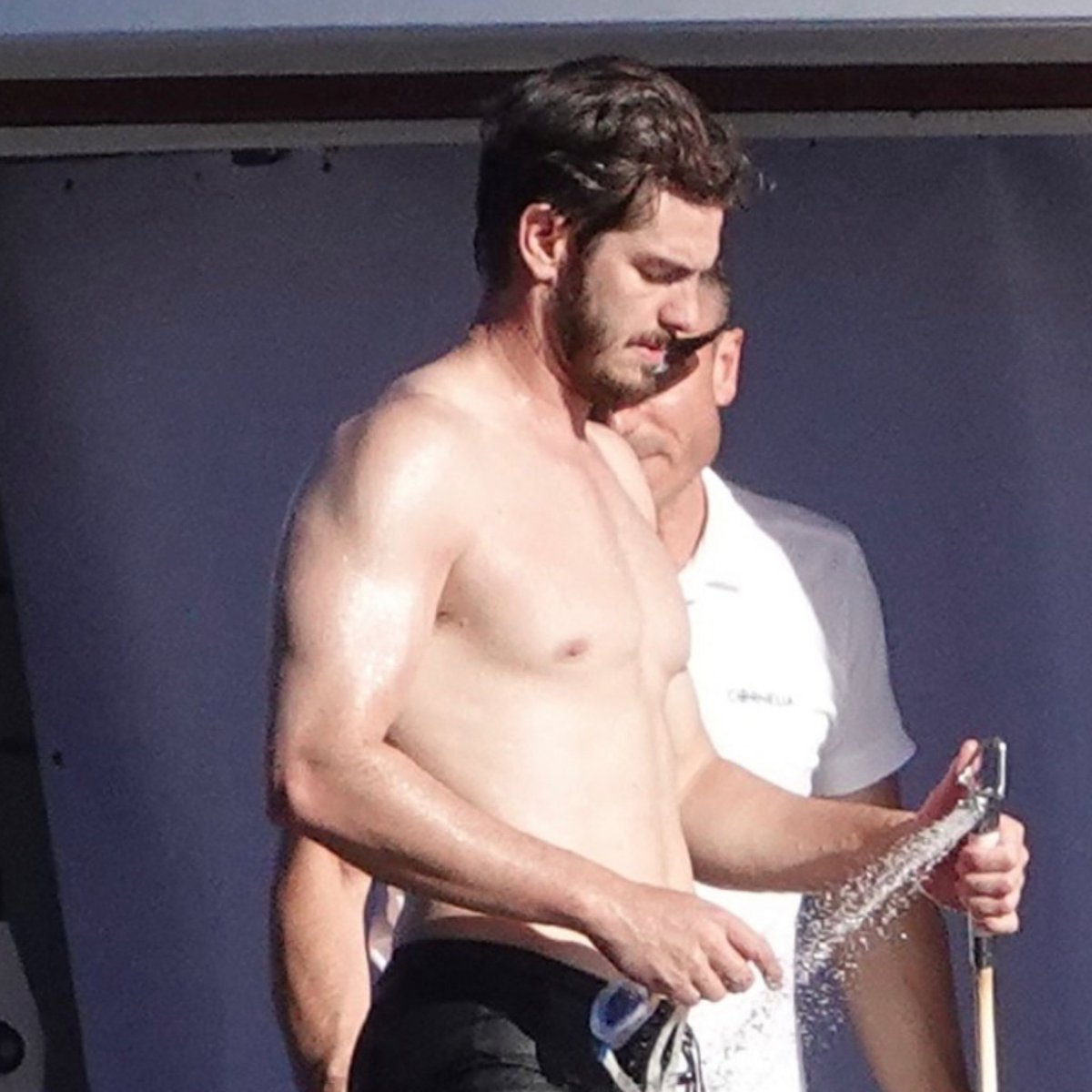 ANDREWG4RFlELD's tweet photo. Prince William           Andrew Garfield      
        at 40                                at 40 https://t.co/VphNute9d8