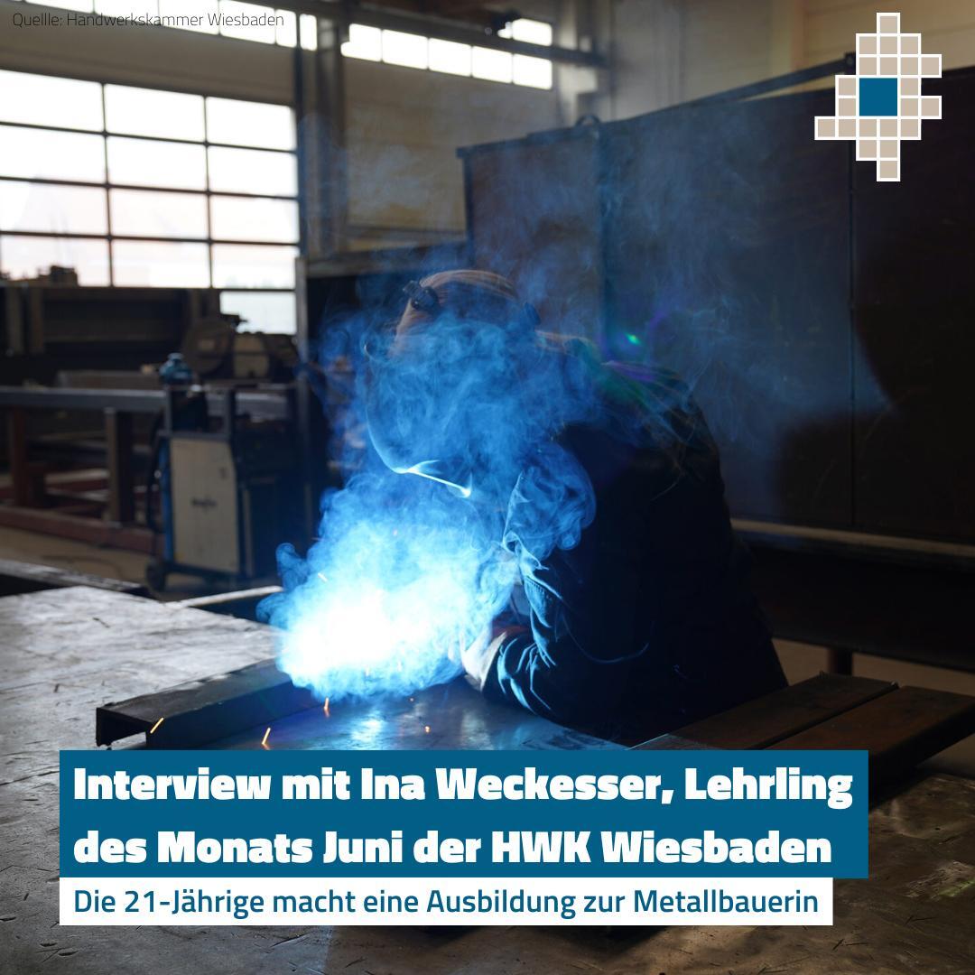 Die 21-Jährige hat nach Erlangen des Abiturs und einem begonnenen Architekturstudium ihre #Ausbildung zur Metallbauerin mit Fachrichtung Konstruktionstechnik begonnen und befindet sich aktuell am Ende des dritten Lehrjahres.
Das Interview findet Ihr unter: is.gd/i7MJ40
