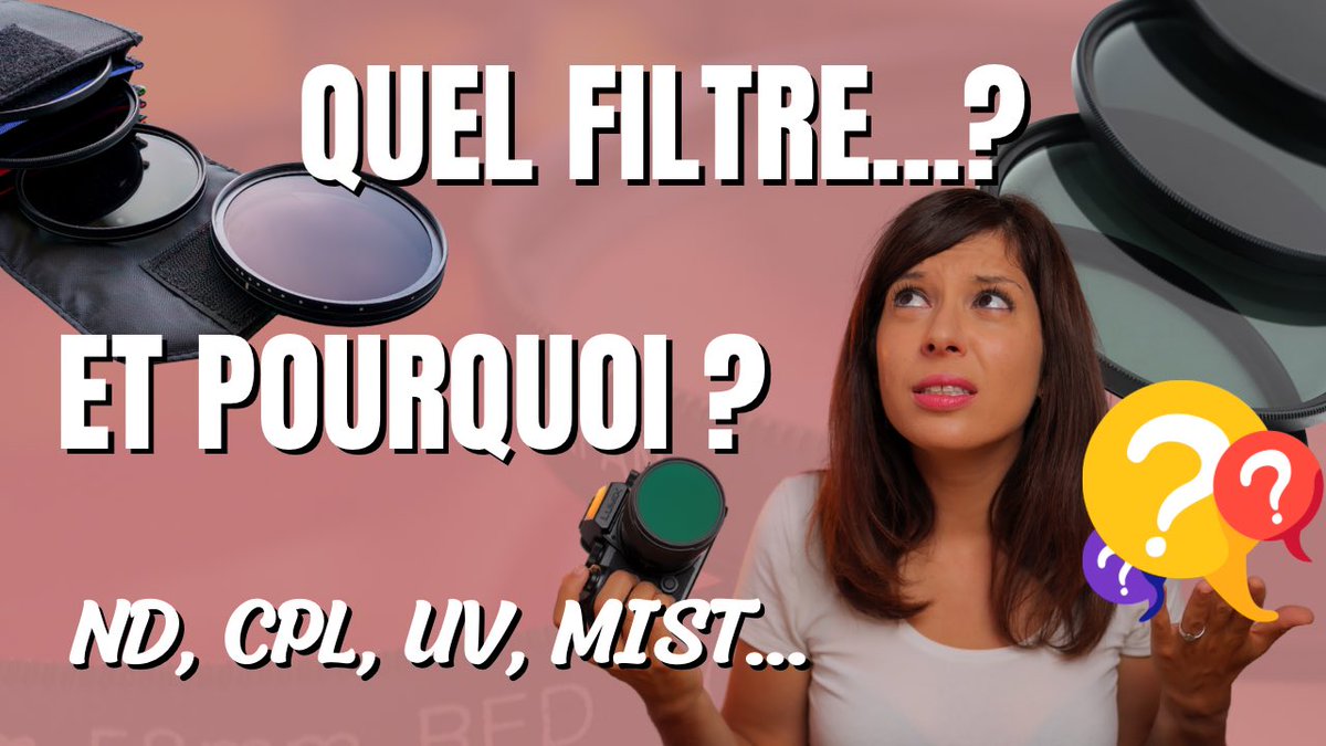 BlogPhotoLumix's tweet image. NOUVELLE VIDÉO YOUTUBE 🎥

Le guide complet sur les filtres photo et vidéo ! 

youtu.be/5kIjIKzgueU?si…