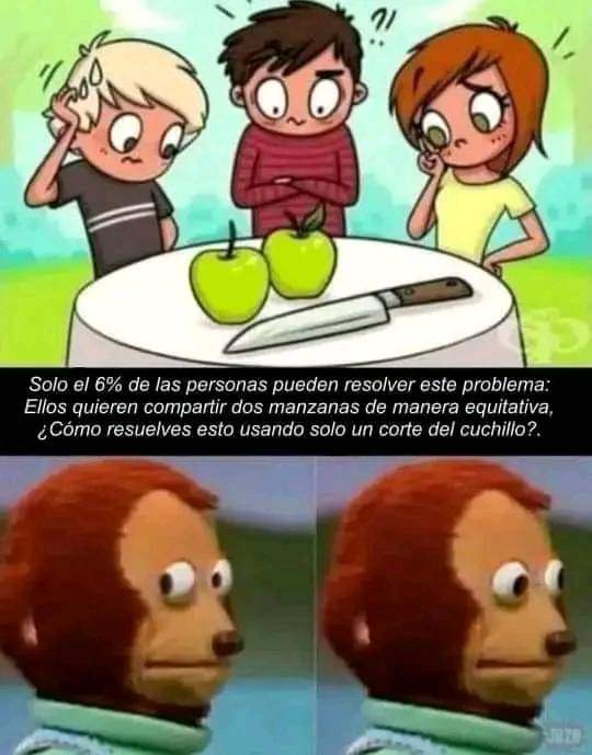 Solo hay una respuesta correcta 🗿