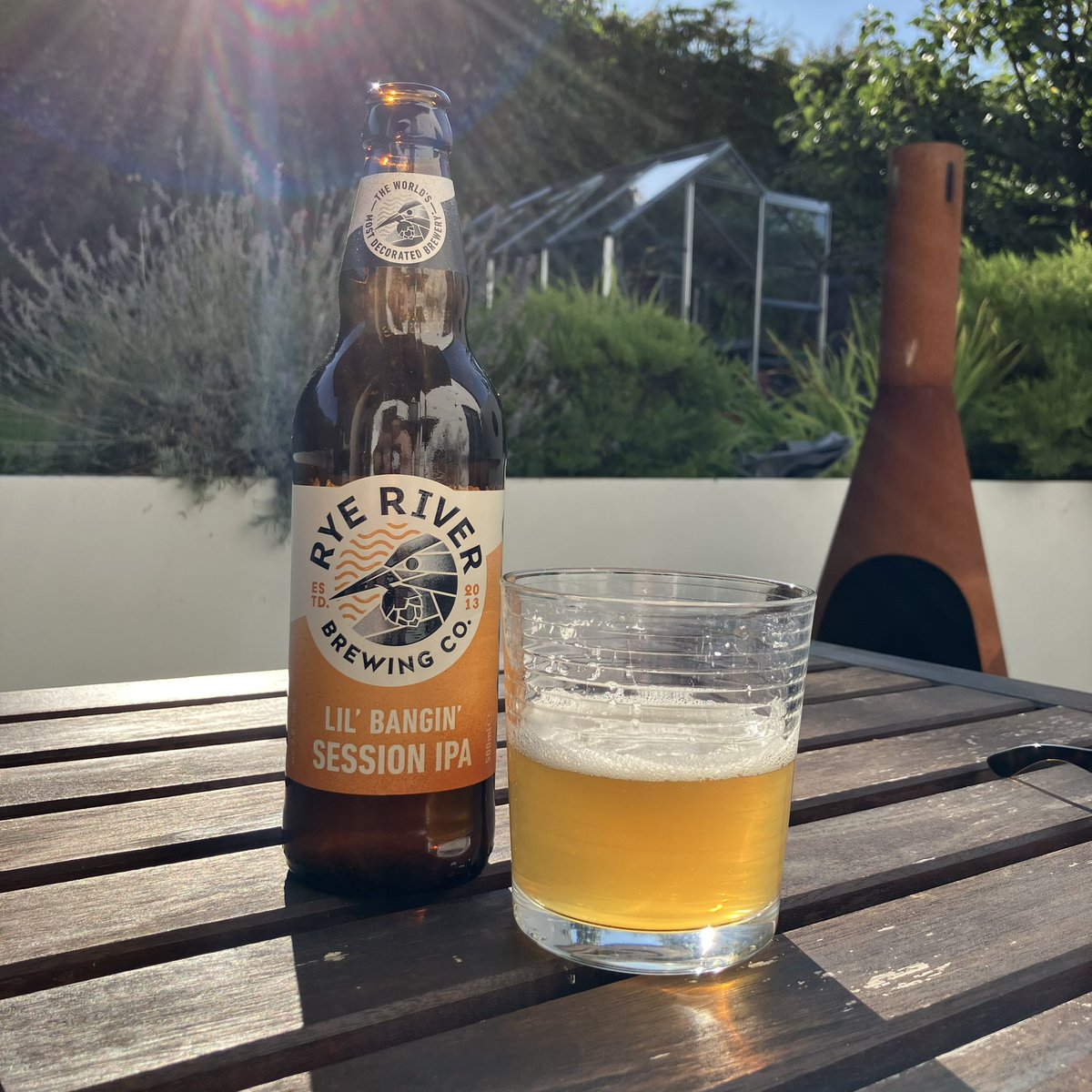 Sure why not….. #irishheatwave #ryeriverbrewingco #irishcraftbeer