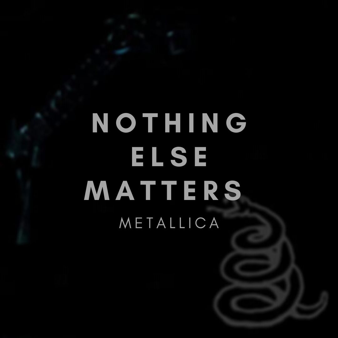 historyrock_'s tweet photo. Is "Nothing Else Matters" by Metallica a 10/10 song? 👇🏻
#Metallica https://t.co/fDRf7sLNXb