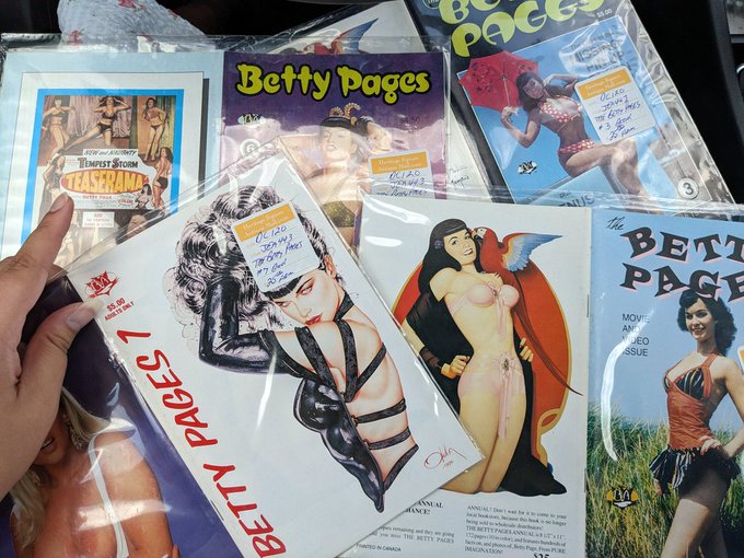 Update: The other Betty Pages were rescued. Operation successful! Thank you to those who sent and made
