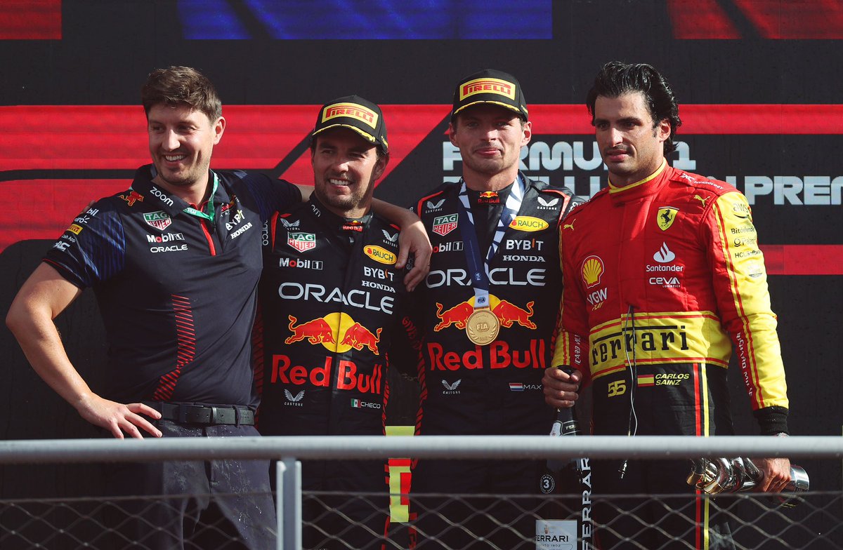 SChecoPerez's tweet photo. We fought hard  through all the race.  Great job by the whole team, and thanks to all the Mexican fans who came to support us.

Peleamos muy duro toda la carrera
Gran trabajo de todo el equipo y gracias a todos los fans Mexicanos que estuvieron apoyarnos

#SP11 #ItalianGP https://t.co/9ySZlajFrI