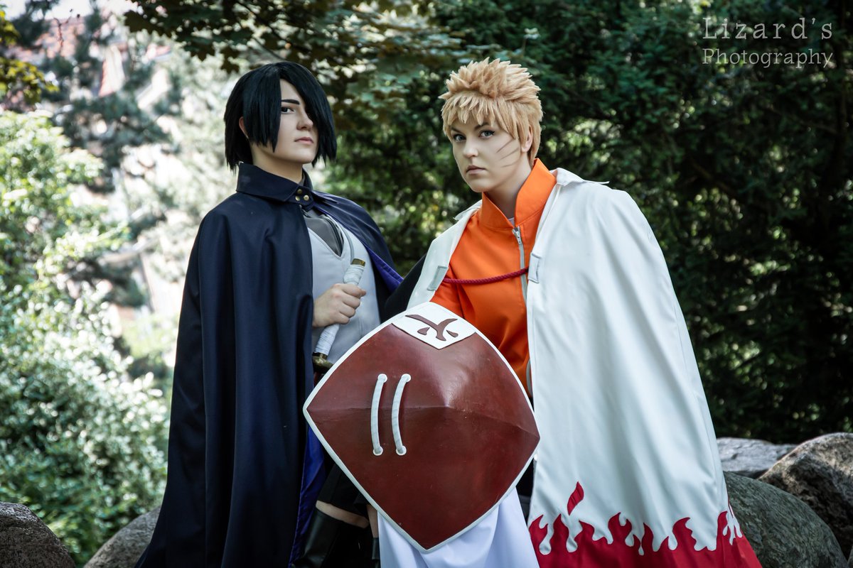 amaterasu_483's tweet photo. First photo of our Boruto photoshoot! 🥰 
Naruto: @Usuratonkachi48 
Sasuke: me
Photo&amp;edit: @LizardsCosplay 
#sasunaru #Narusasu #BORUTO #NARUTO #sasuke #cosplay https://t.co/MawyVlN78G