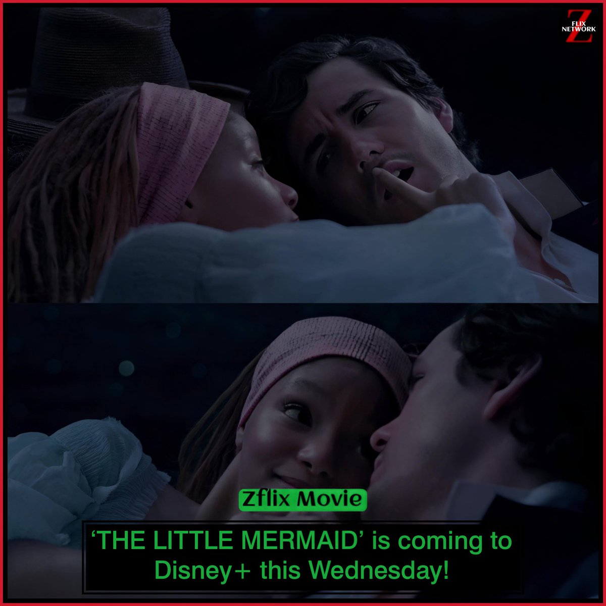 zflixnetwork's tweet photo. ‘#THELITTLEMERMAID’ is coming to #Disney+ this Wednesday!

#zflixnetwork #zflixmovie #zflix #bflix https://t.co/3p5WeW86Z7