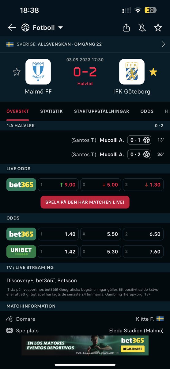 Söndagsporr ! Mucolli min farsa, men glöm fan inte min brorsa Santos! #ifkgbg