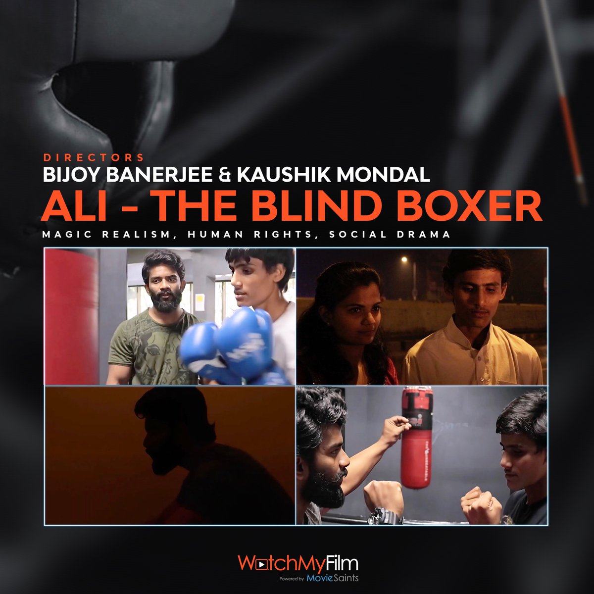 WatchMyFilm (@watchmyfilm) on Twitter photo Watch a boy break social prejudices and pursue boxing despite of being blind.
watchmyfilm.com/movie/ali-the-…
Director: <a href="/_bijoybanerjee/">Bijoy Banerjee</a> , Kaushik Mondal
#socialdrama #fiction #humanrights #experimental #indiefilm #movies #watchmyfilm #alitheblindboxer Watch a boy break social prejudices and pursue boxing despite of being blind.
watchmyfilm.com/movie/ali-the-…
Director: <a href="/_bijoybanerjee/">Bijoy Banerjee</a> , Kaushik Mondal
#socialdrama #fiction #humanrights #experimental #indiefilm #movies #watchmyfilm #alitheblindboxer
