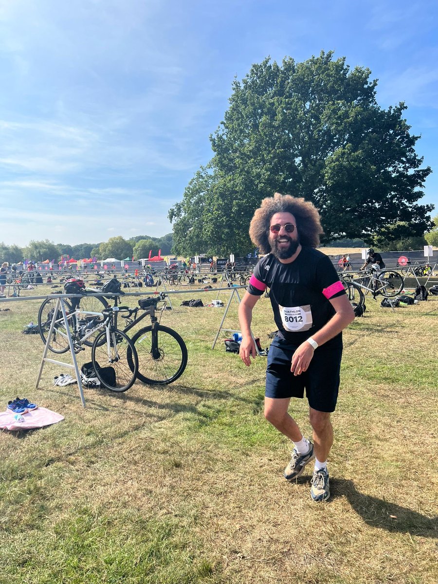 MatarLab's tweet image. @MatarLab well represented at #RunBikeRun @londonduathlon today! 😊

Thank you @ImperialChemEng for organising a fab day! 🙏

#LondonDuathlon