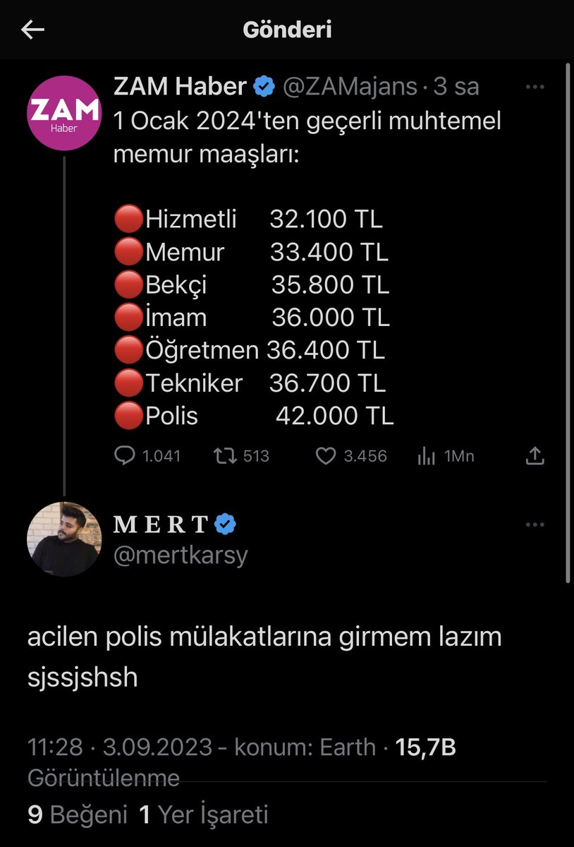 Mert polis mülakatına girer; 10 katı kuralı için Faruk Sezer’den twit desteği ister⏳ 

Mert polis olur; Bayrampaşa çevik zulmünü duyurması için Faruk Sezer’den twit desteği ister⏳

Mert soruşturma üstüne soruşturma geçirir; Faruk Sezer’den Hukuki destek talebinde bulunur⏳