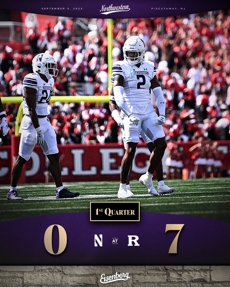 Northwestern Football tweet media