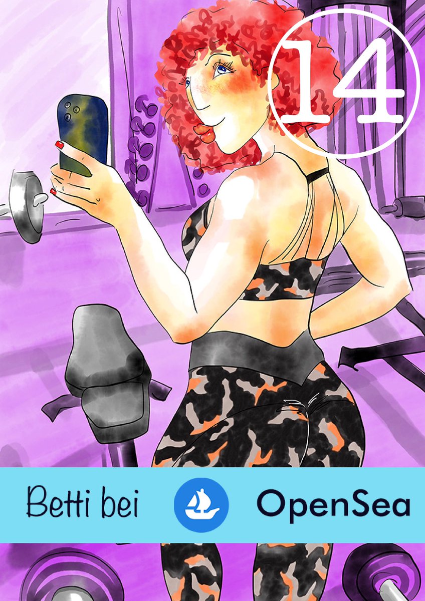 Betti 14 ist bei OpenSea 😃🫶🏻💓

opensea.io/assets/ethereu…

#nftart #nft #nftartist #nftcreator