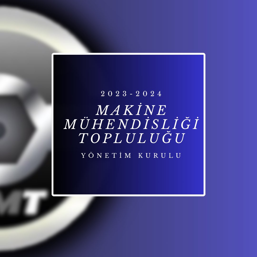 saummt's tweet photo. Makine Mühendisliği Topluluğu 2023 2024 yönetim kurulu ile karşınızdayız! Makine Mühendisliği Topluluğu olarak, 2023-2024 döneminde sizlerle bir araya gelmenin ve yeni bir döneme başlamanın coşkusunu yaşıyoruz! 🎊🤩🎉 https://t.co/VKhmVRxxbg