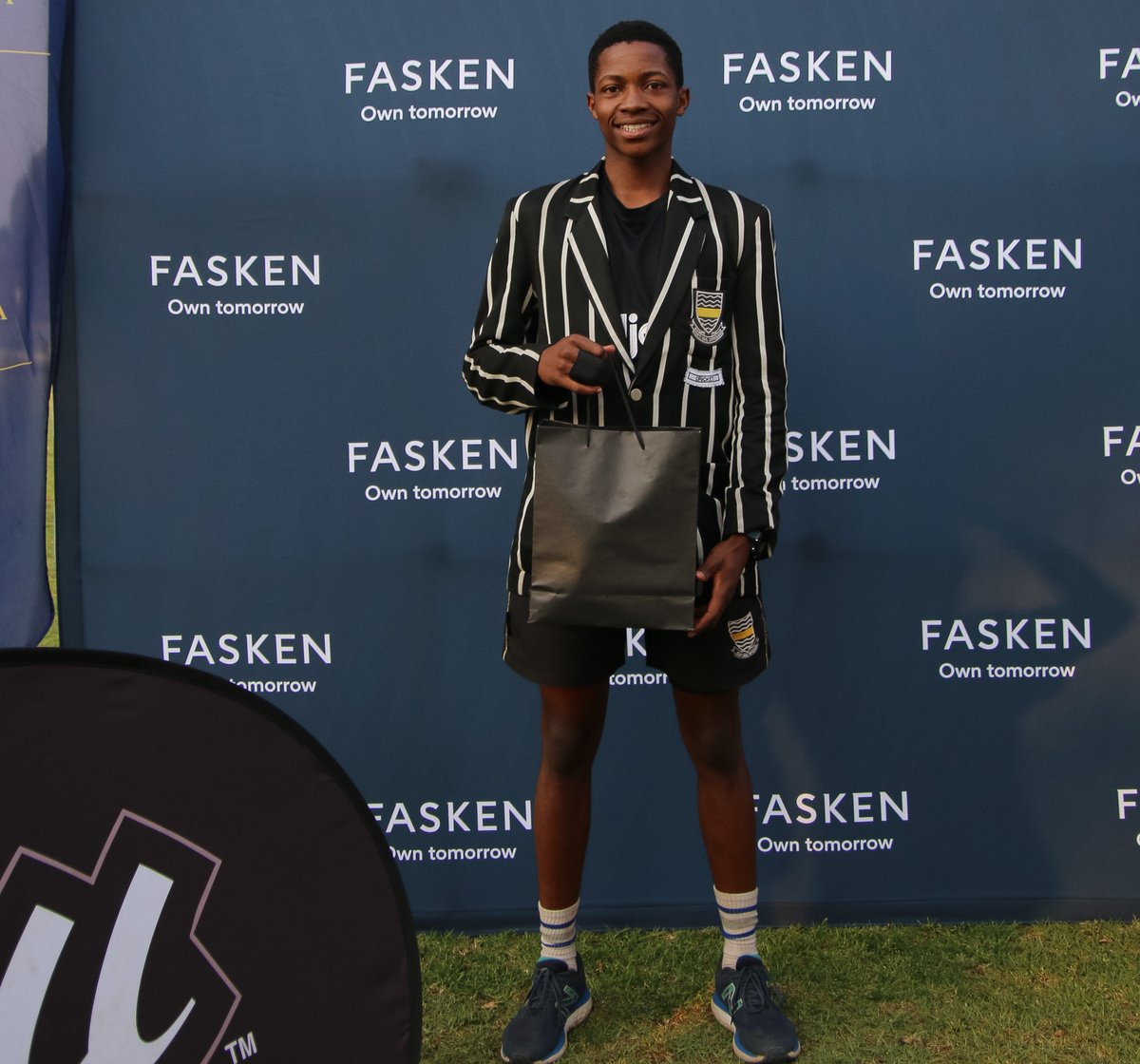 Sipho Potsane was named bowler of the festival at the Fasken St David's Time Festival. He was the top wicket taker and had the best economy rate.