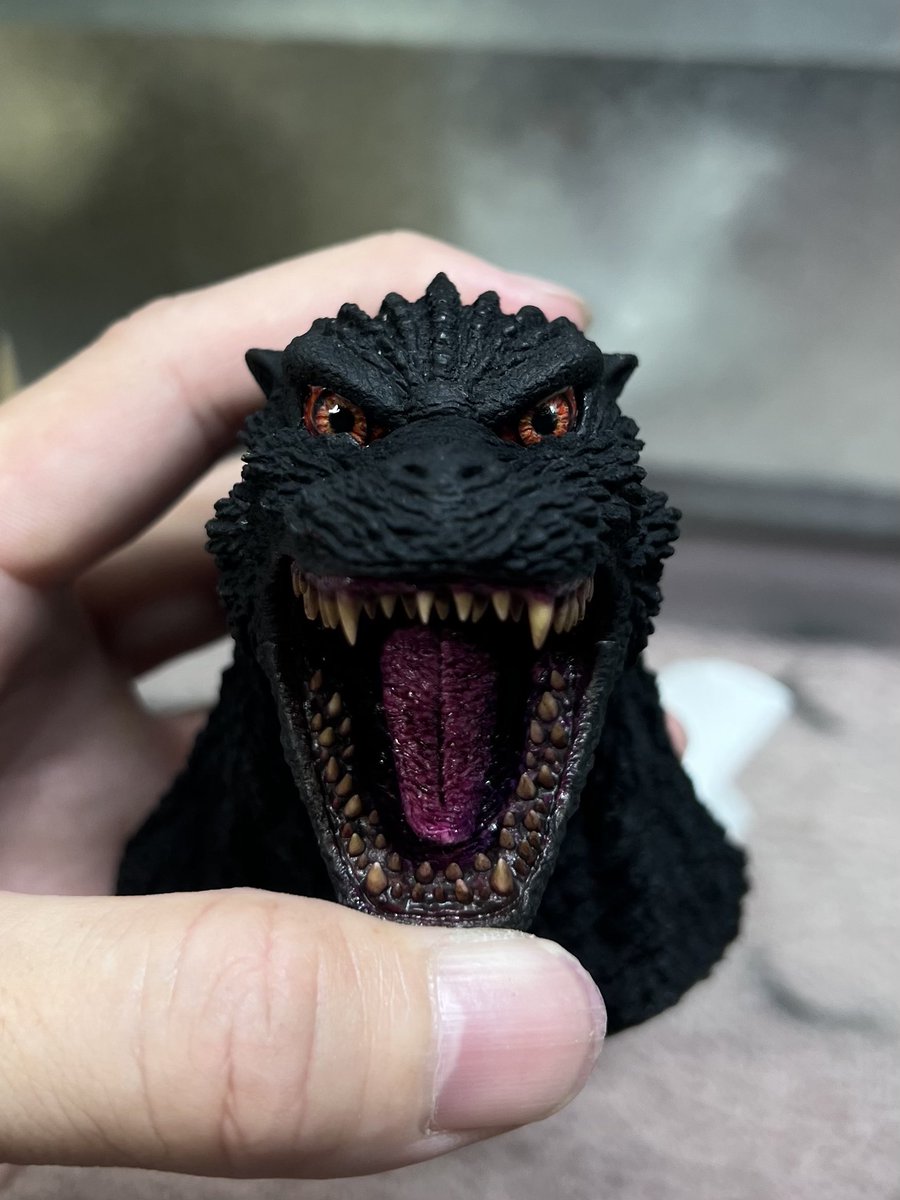 黒龍工房 ゴジラ1995 バーニングver 黒デスゴジver