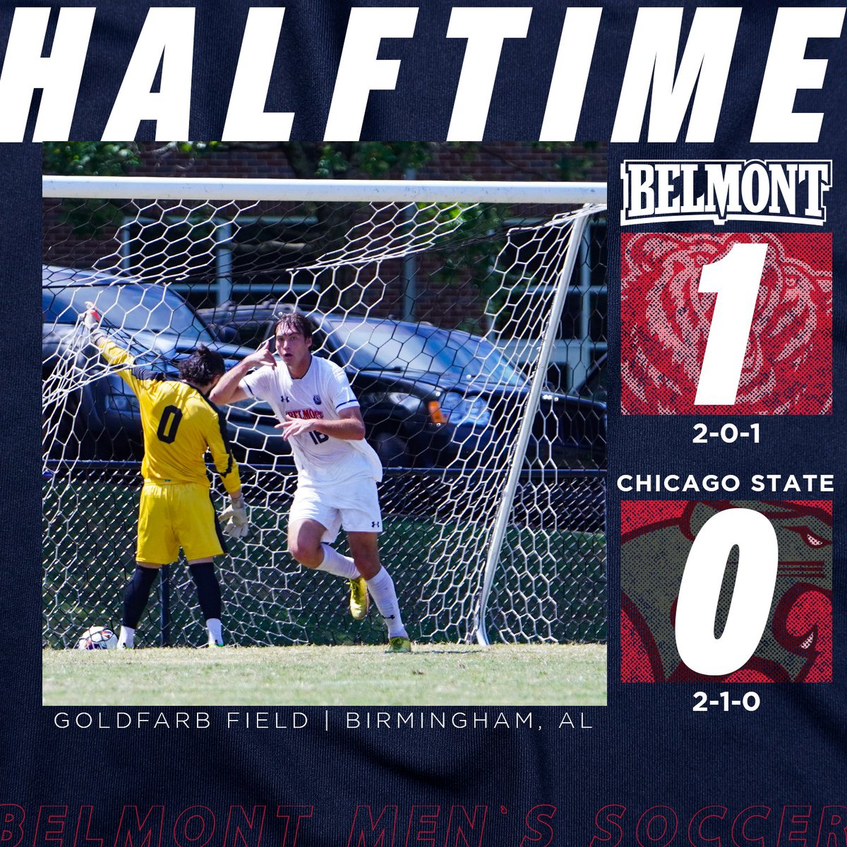 𝘼𝙩 𝙩𝙝𝙚 𝙗𝙧𝙚𝙖𝙠

<a href="/casecox18/">Case Cox</a>'s diving header gives the Bruins a 1-0 lead through the first 45! 🐻⚽

#ItsBruinTime