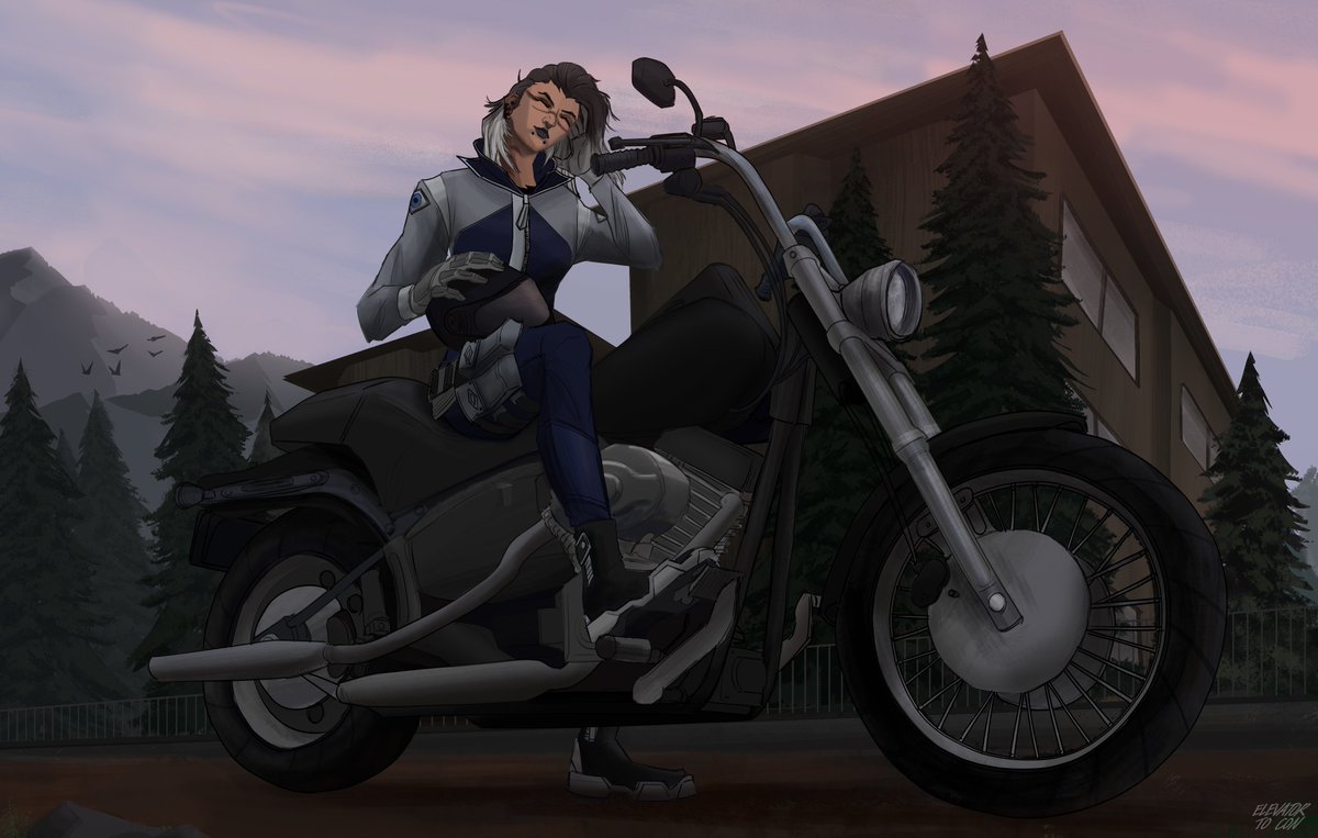 ElevatorToCon's tweet photo. Wanted to see what Fade on a Harley Davidson would look like

#Fade #VALORANT #ValorantArt #VALORANTfanart https://t.co/6nt8WJTByb