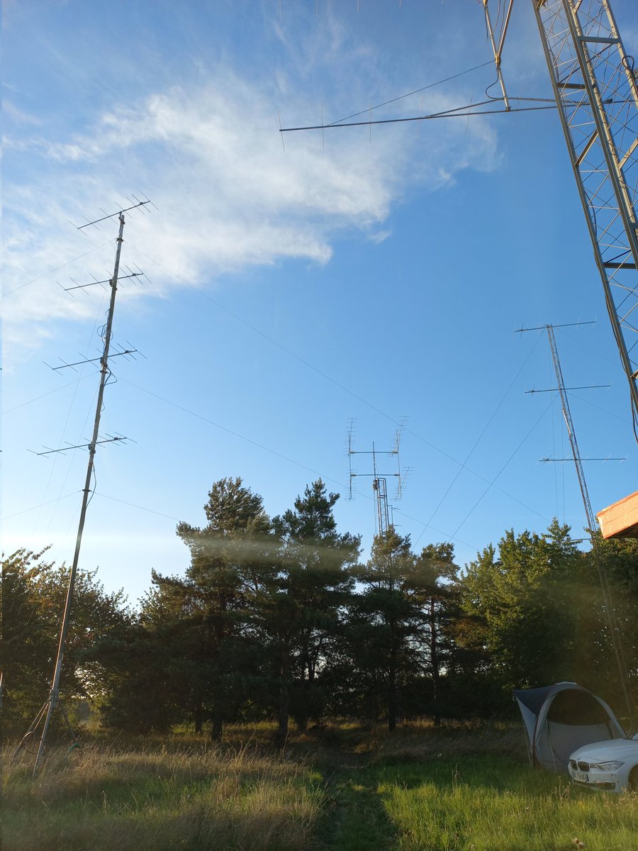 This IARU R1 VHF was a great weekend with friends. Nice surprise with DX SV8PEX at 1486 km in the middle of the night. Interesting results even though the activity had only been planned a few days before. 
Ops @f5mbm @f5ptm and me.
Thanks for the QSOs.
#hamr #vhfdx #F8KID