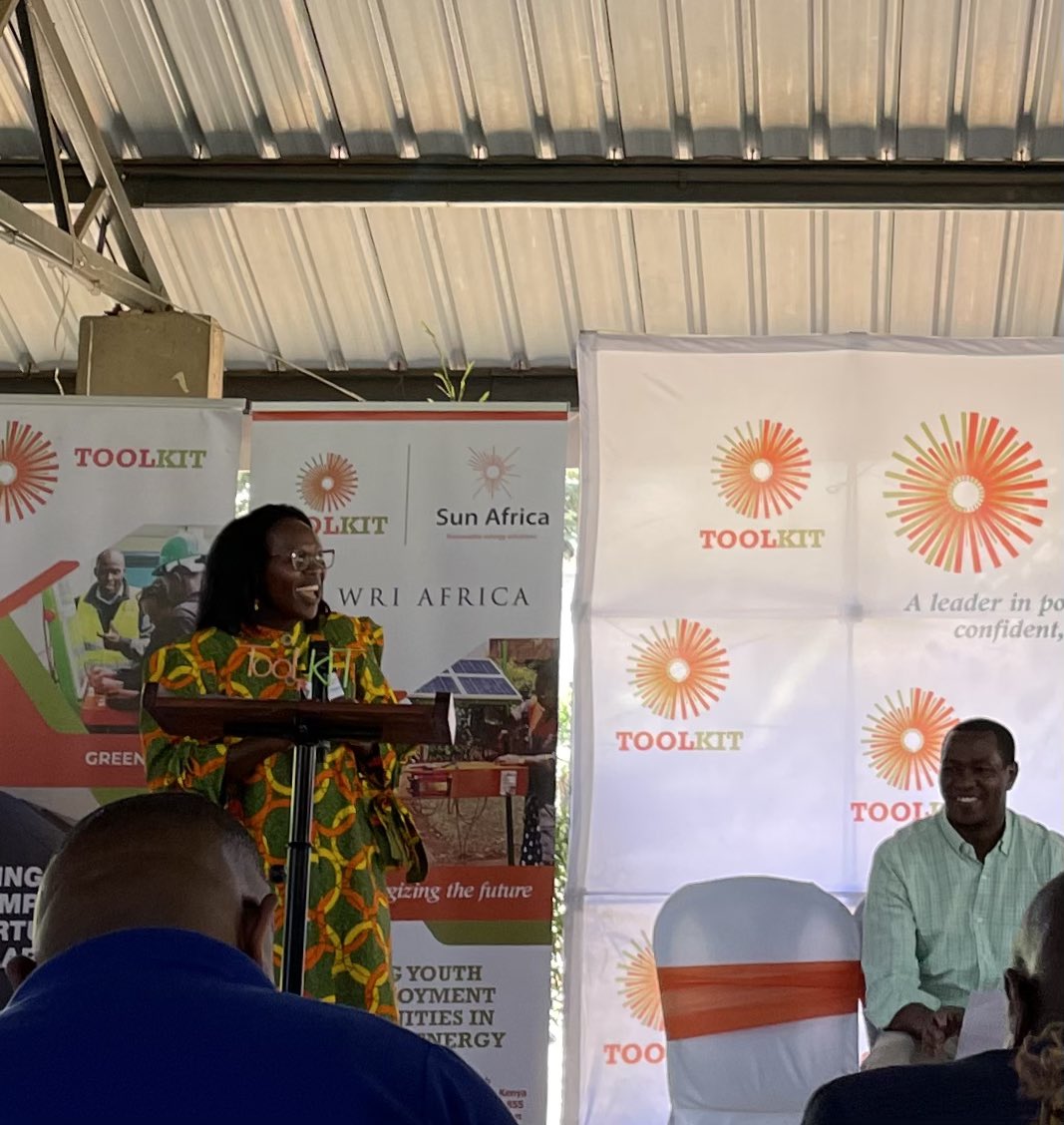 EdwardDin65's tweet photo. Thank you to the young people transforming their lives and the future of Africa at @toolkitafrica and the wonderful @Ashden_org Trustee, Jane Muigai Kamphuis for an inspirational start to @AfClimateSummit https://t.co/cJVz1GFP2L