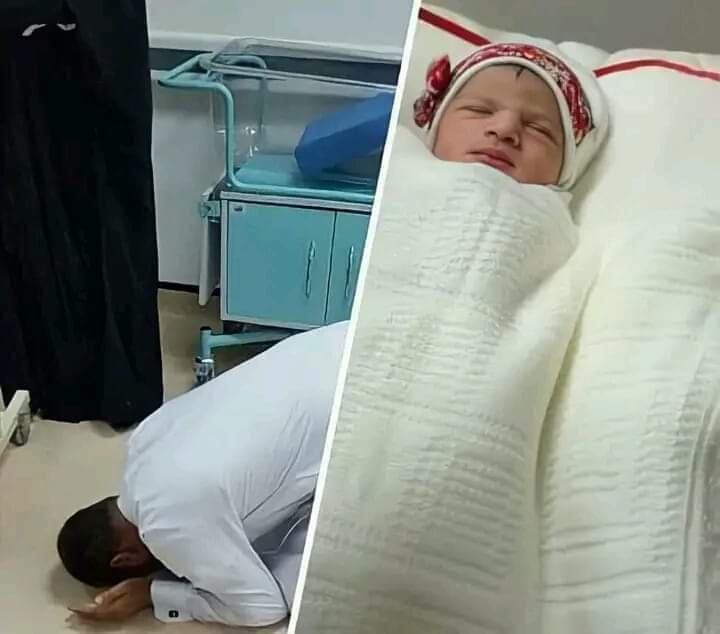 A beautiful moment...

A couple from Algeria have a baby girl after waiting for 23 years 🩷