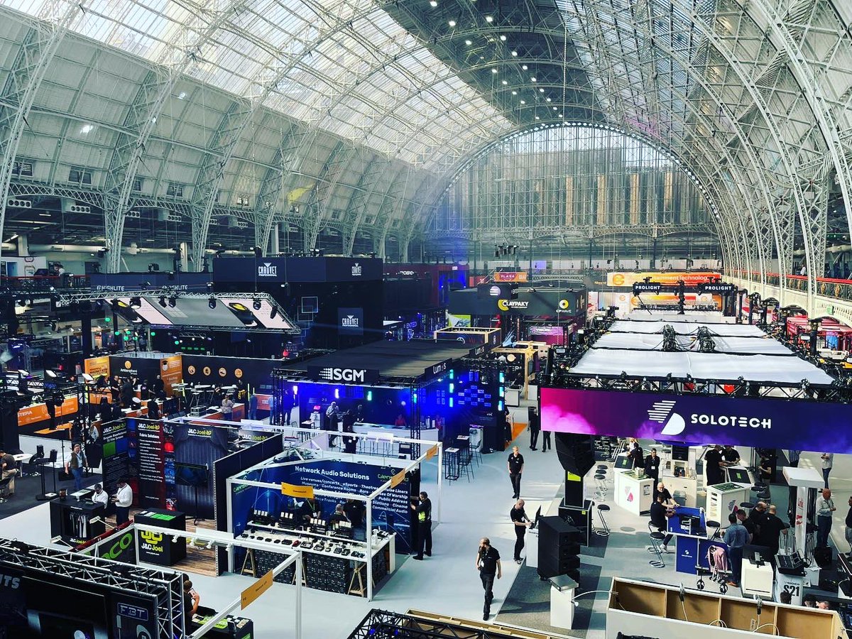 KRMSafety's tweet photo. PLASA (@plasashow) at @olympia_london, show officially open!

#KRMsafetymanagent #healthandsafety #plasashow #plasa #olympia https://t.co/qtAX5df8WL