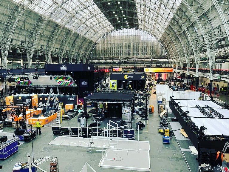 KRMSafety's tweet photo. PLASA (@plasashow) at @olympia_london, show officially open!

#KRMsafetymanagent #healthandsafety #plasashow #plasa #olympia https://t.co/qtAX5df8WL