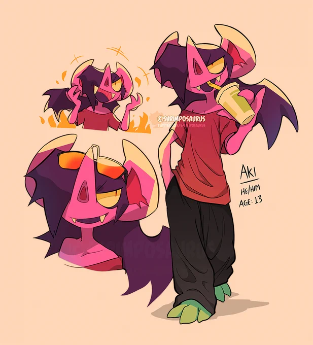 Would you believe that I dreamt about Fudo's and Casper's adopted child. They have a kid now???#pokemon #oc #doodle 