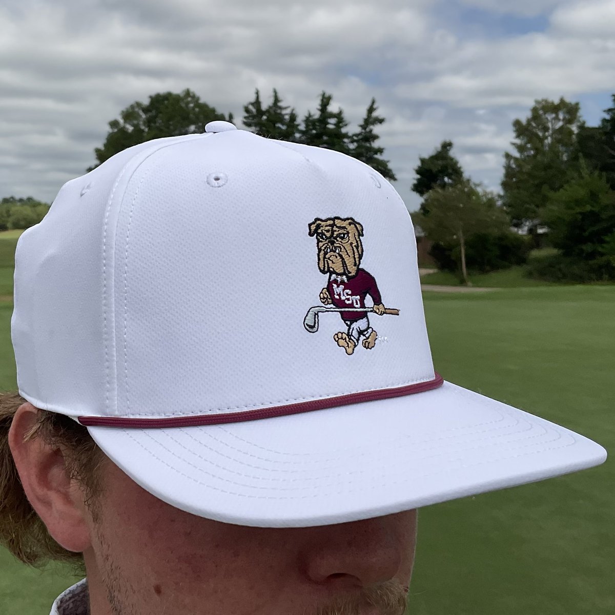 Golfing Bully hats now available at golfshop.msstate.edu!!!