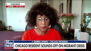 I happened to see Miss Doris Lewis on Fox News this morning. She’s a well-spoken Black woman from Hyde Park Chicago and she is HOT that Biden just put 300 illegals right across the street from her expensive condo. She said “I’ve prepared myself financially to live where I am…