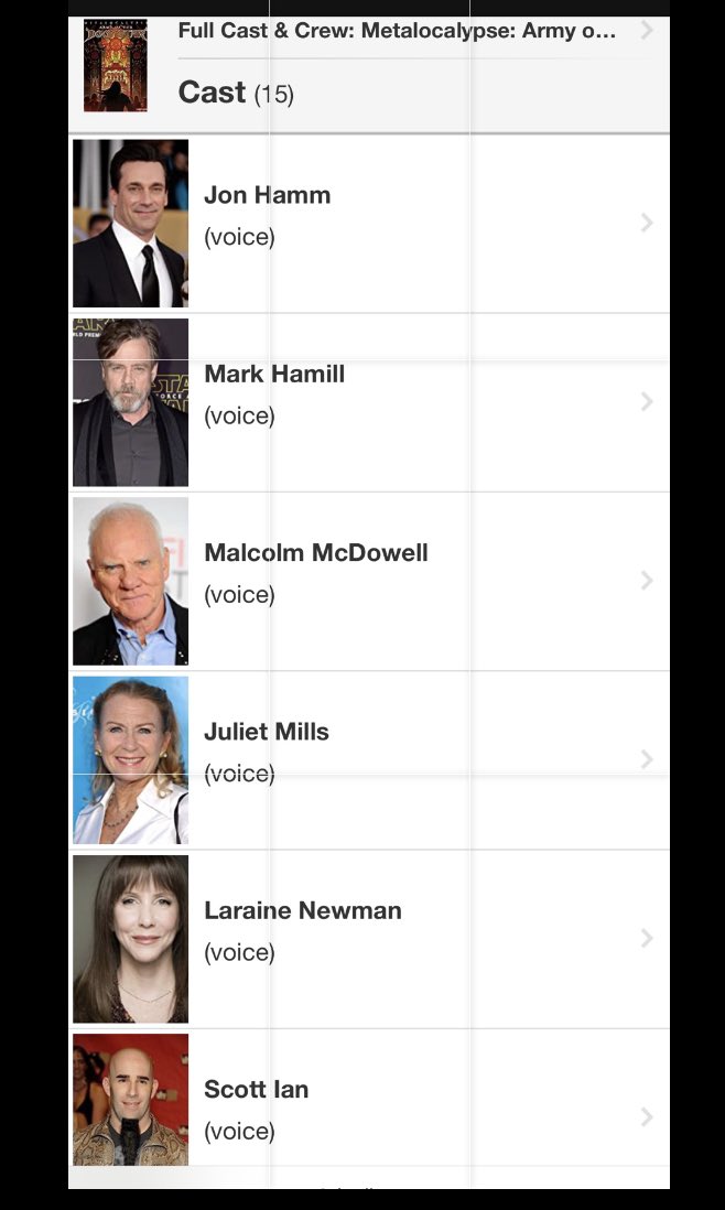 Nice to work with some really talented new kids. See Army of the Doomstar! #metalocalypse #DETHKLOK #brendonsmall