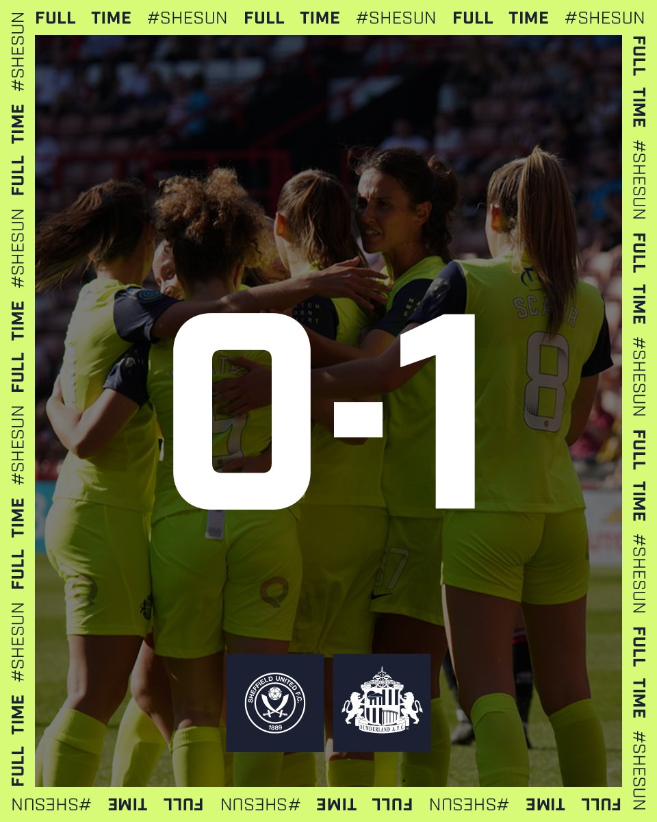 RESILIENT. TENACIOUS. EXCEPTIONAL RESULT, LASSES! 😍😍

#SAFCWomen | #SHESUN