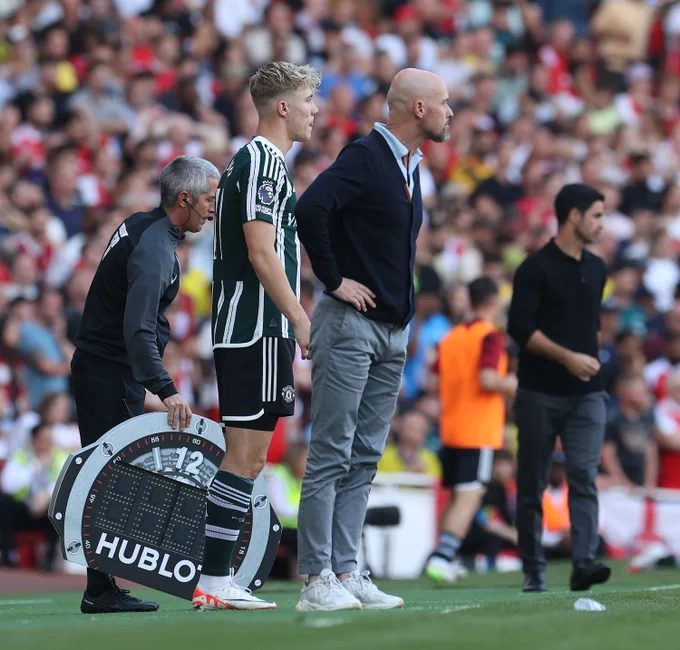 Everything went against Us -- Erik ten Hag on Arsenal defeat